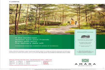 Residences at Lodha Amara are ready for possession in Mumbai